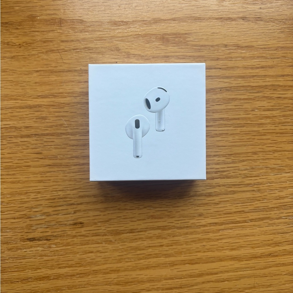 Apple White Earbuds Box — AirPods Packaging